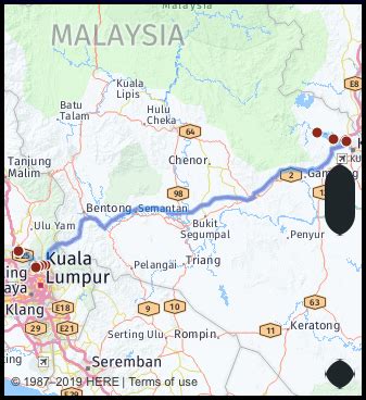 google maps driving directions malaysia